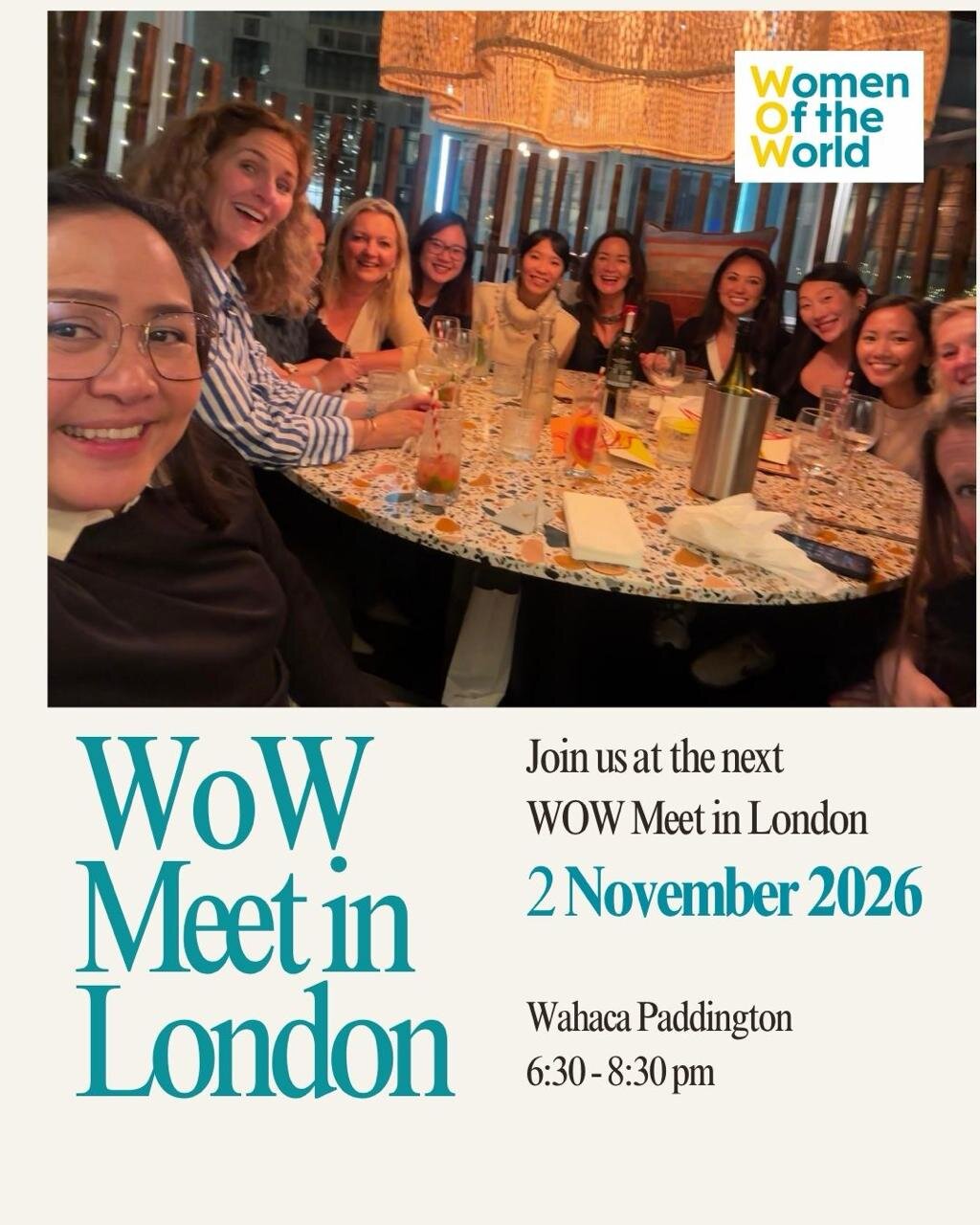 WOW Meet in London, poster