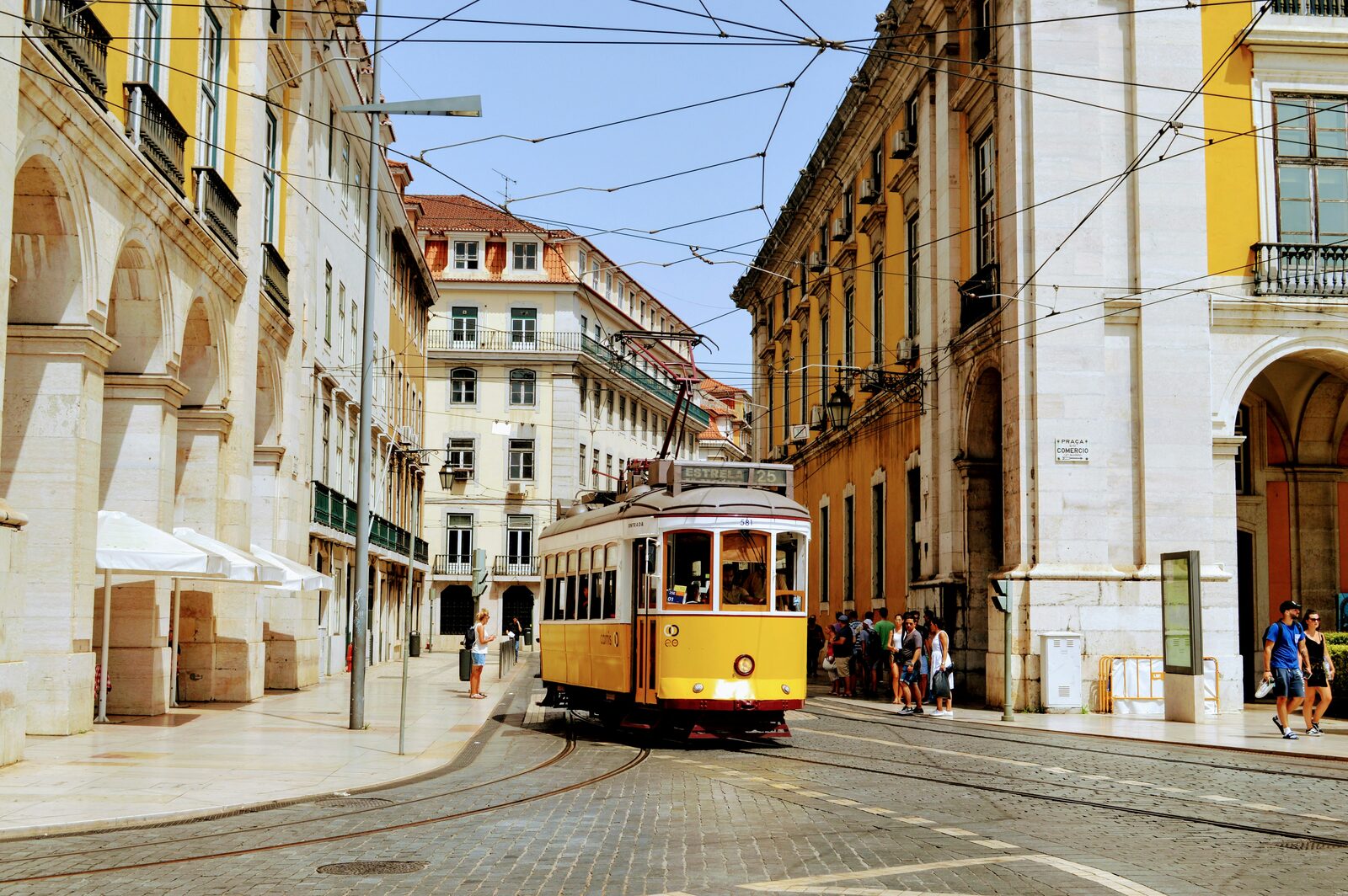 Exploring Lisbon on foot