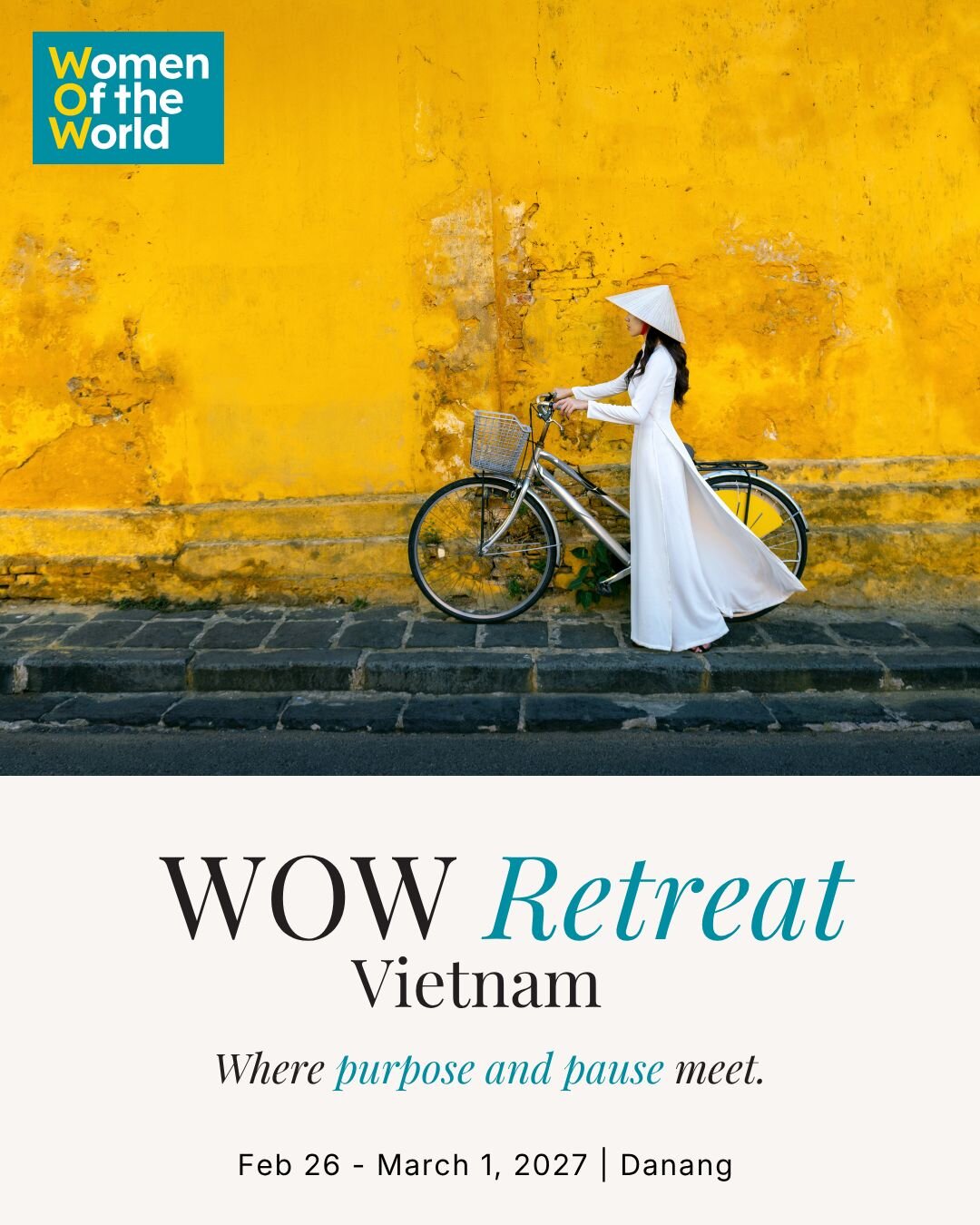 WOW Retreat Vietnam, Danang, poster