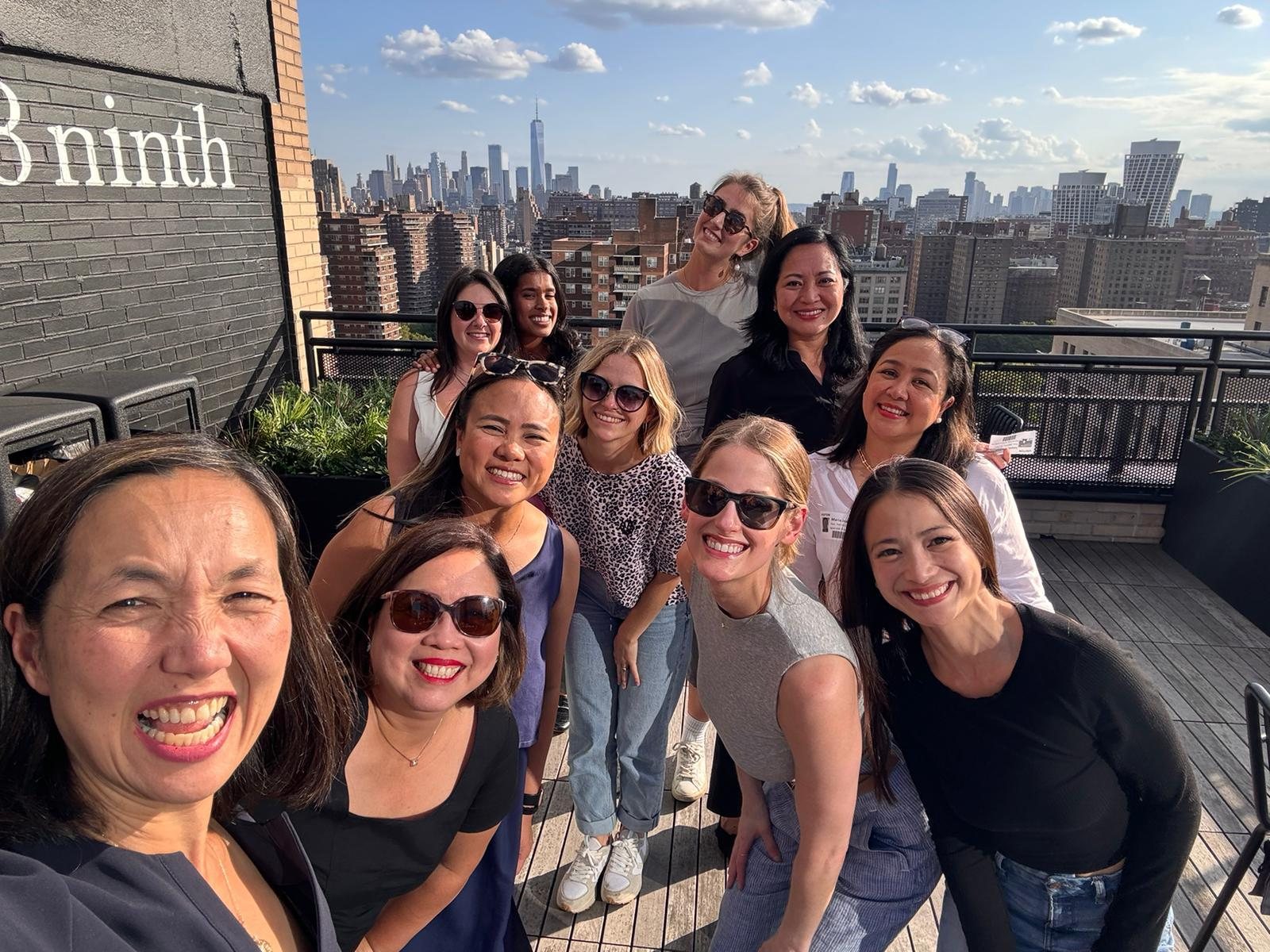 On the Rise, young women building together